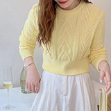 Women Knitwear Autumn Winter Sweater Short Sweater