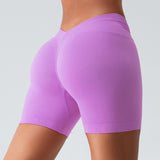 Women Yoga Sports Shorts Running Tight Fitness Sports Yoga Shorts