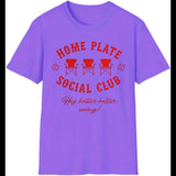 Home Plate Social Club Hey Batter Swing Shirt Baseball
