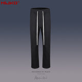 MIJKO Mens Vintage Pants Sports Casual Unisex Pants