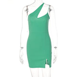 Women Dresses Summer Sexy Backless Spaghetti Straps Sheath Dress