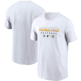 MLB T-Shirts MLB Track and Field T-Shirts Baseball T-Shirts Printed Short Sleeves