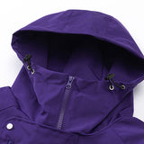 Men Jacket Coat Outdoor Shell Jacket Men's Ins Loose Sports Jacket Windproof Water Hooded Jacket