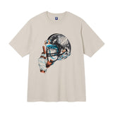 UNDEFEATED T Shirts Crew Neck Men's and Women's Loose