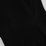 Women Dress Elegant Retro Black Dress Skinny Hip Skirt