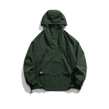 Unisex Jacket Fall Hoodie Workwear Jacket
