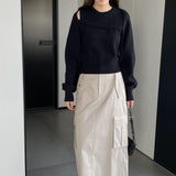 Women Knitted Two-Piece Set Vest Two-Piece Set Short Knitted Shawl Suit Jt8631