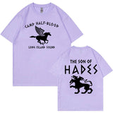 Percy Jackson Camp Half Blood Graphic T Shirt Men O-Neck