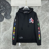 Chh Chrome Hearts Hoodie Classic Cross Scroll Letter Color Hooded Sweater