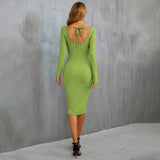 Women Dress Sexy Cutout Sheath Dress