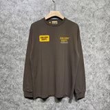 Gallery Dept Long Sleeved Shirt Fashion Brand Long Sleeve Long-Sleeved T-shirt Blouse