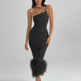Women Dresses Sling Dress (Zns0409)
