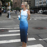 Women Dresses Spring round Neck Pleated Pullover Dress (Bla0420)