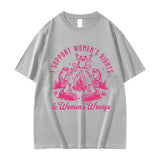 I Support Women's Rights and Wrongs Frog Funny Meme T Shirts