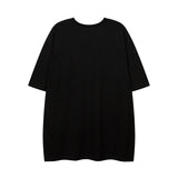 Men T Shirt Summer Letter Graffiti Half Sleeve T-shirt