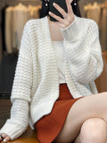 Women Knitwear Fall/Winter Loose Knitted Cardigan