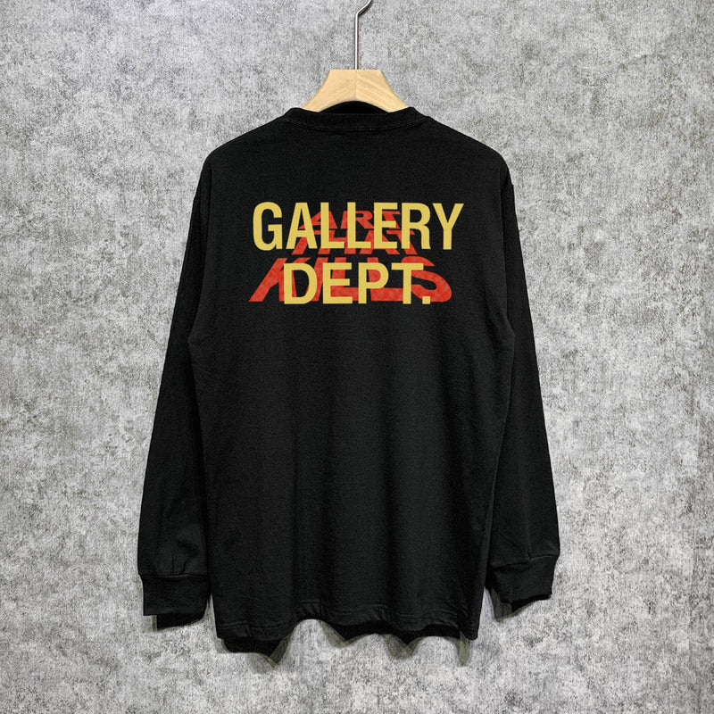Gallery Dept Long Sleeved Shirt Fashion Brand Long Sleeve Long-Sleeved T-shirt Blouse