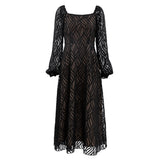 Women Dress Spring Retro Dress