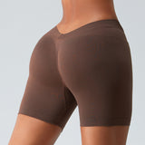 Women Yoga Sports Shorts Running Tight Fitness Sports Yoga Shorts