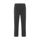 Men Sweatpants Zipper Slit Casual Pants Men's Elastic Waist Loose and Simple Straight-Leg Trousers