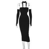 Women Dresses Spring Sexy Cutout Long Dress