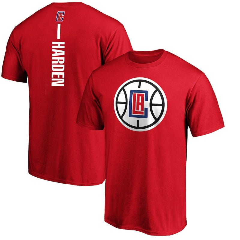 NBA T-Shirts Harden Westbrook Jersey T-Shirt Basketball Short Sleeve T-Shirt