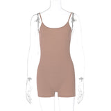 Women Jumpsuit Summer Sexy Backless Slim Fit Suspender Jumpsuit