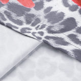 Women Dresses Summer Slim Fit Long Dress Sexy Leopard Strap Dress