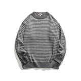 Unisex Sweater Winter Striped Loose Sweater