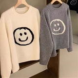 Women Knitted Pullover Autumn and Winter Sweater Casual Knitted Top