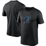 MLB T-Shirts MLB Marlins T-Shirts Baseball T-Shirts Printed Short Sleeves