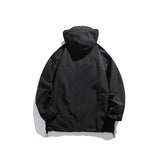 Unisex Jacket Mechanical Style Outdoor Jacket Coat Hooded Hooded Jacket