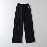 Women Sweatpants Straight Loose Tappered Casual Sweatpants Wide Leg Pants