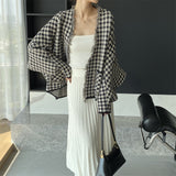 Women Knitted Skirt Autumn and Winter Knitting Skirt Pleated Skirt Loose