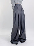 Women Sweatpants Wide Leg Pants Draped Casual Pants