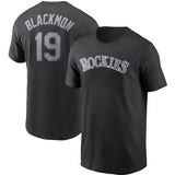 MLB T-Shirts MLB Rocky Mountains T-Shirts Sports Baseball Jerseys Short Sleeves