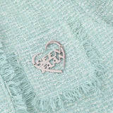 Women Jacket Autumn and Winter Loose Multi-Pocket Solid Color Burr Cardigan Top