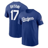 MLB T-Shirts MLB Los Angeles Dodge Otani Xiangping T-Shirt Outdoor Casual Short Sleeve