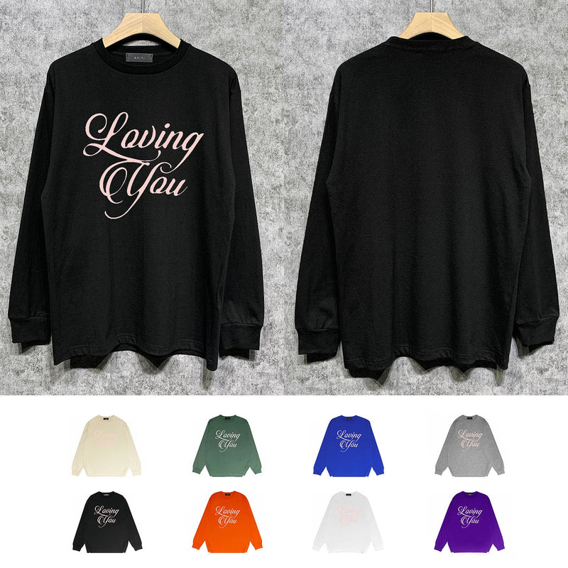 Amiri Sweatshirt Long Sleee Shirts