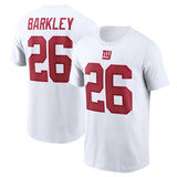 NFL T-Shirts Outdoor Sports Loose T-Shirts Men's NFL Football Giants