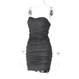Women Dresses Spring Sexy V-neck Backless Dress