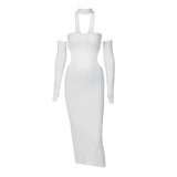 Women Dresses Spring Sexy Cutout Long Dress