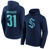 NHL Hoodie NHL Ice Hockey Hoodie Sports Sweater Loose Top