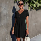 Women Dress V-neck Dress