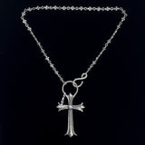 Chrome Hearts Necklace Trouser Chain Big Cross Bag Accessories