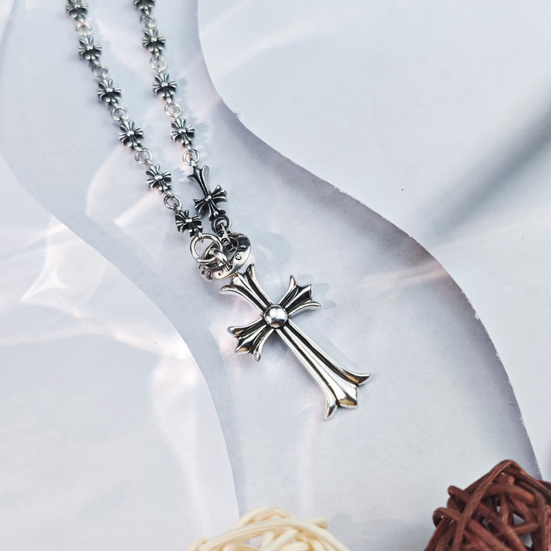 Chrome Hearts Necklace Cross Men's and Women's Same Necklace