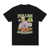 Pollen Intolerant Meme Graphic T-shirt Men Fashion Vintage