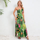 Women Date Dress Summer Sexy Bohemian Strap Dress