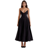 Women Dresses Autumn Tube Top Dress