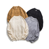 Unisex Sweater Winter Knitting Diamond Lattice Sweater